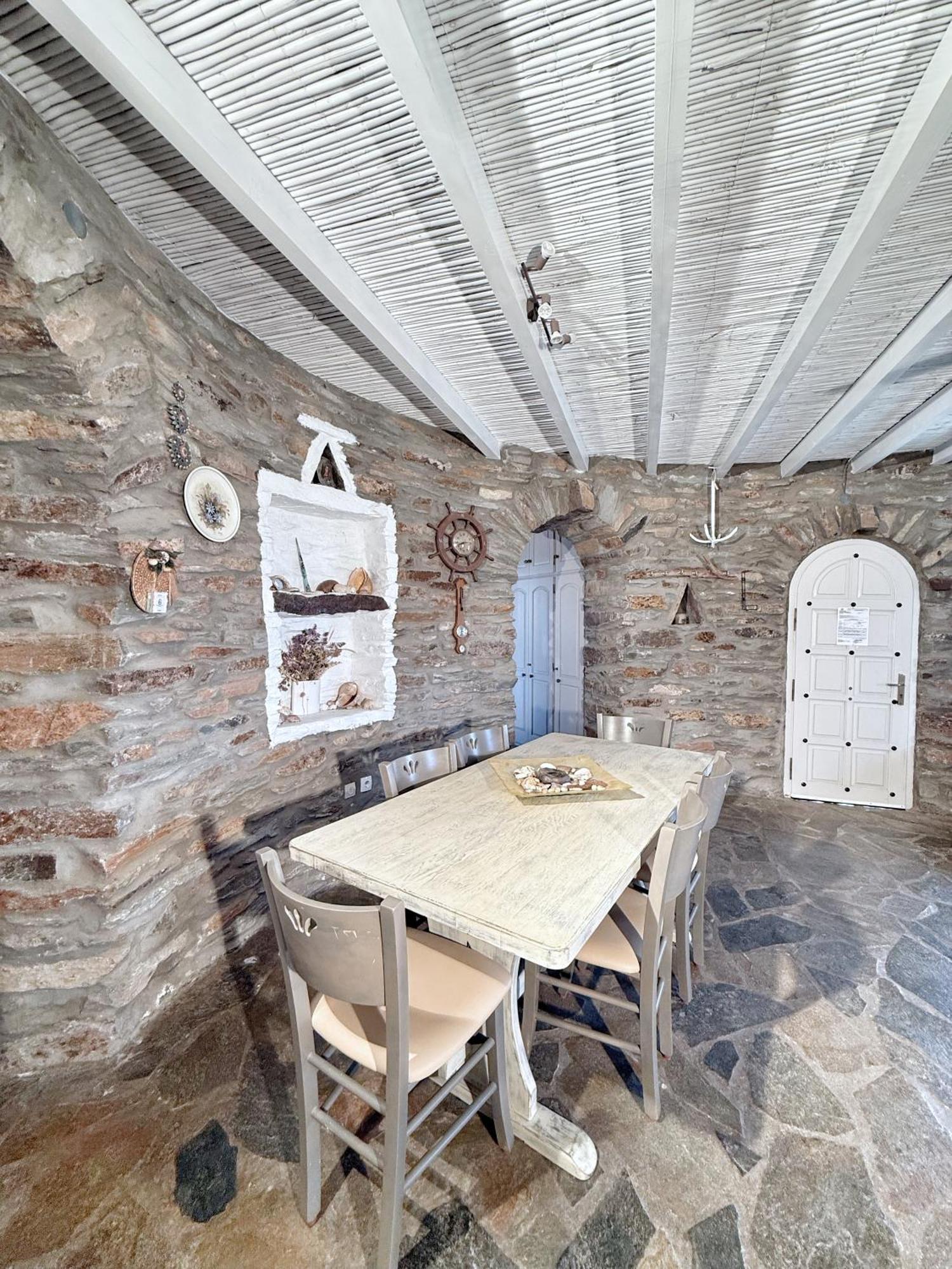 The Stone Windmill Villa Koundouros Exterior photo