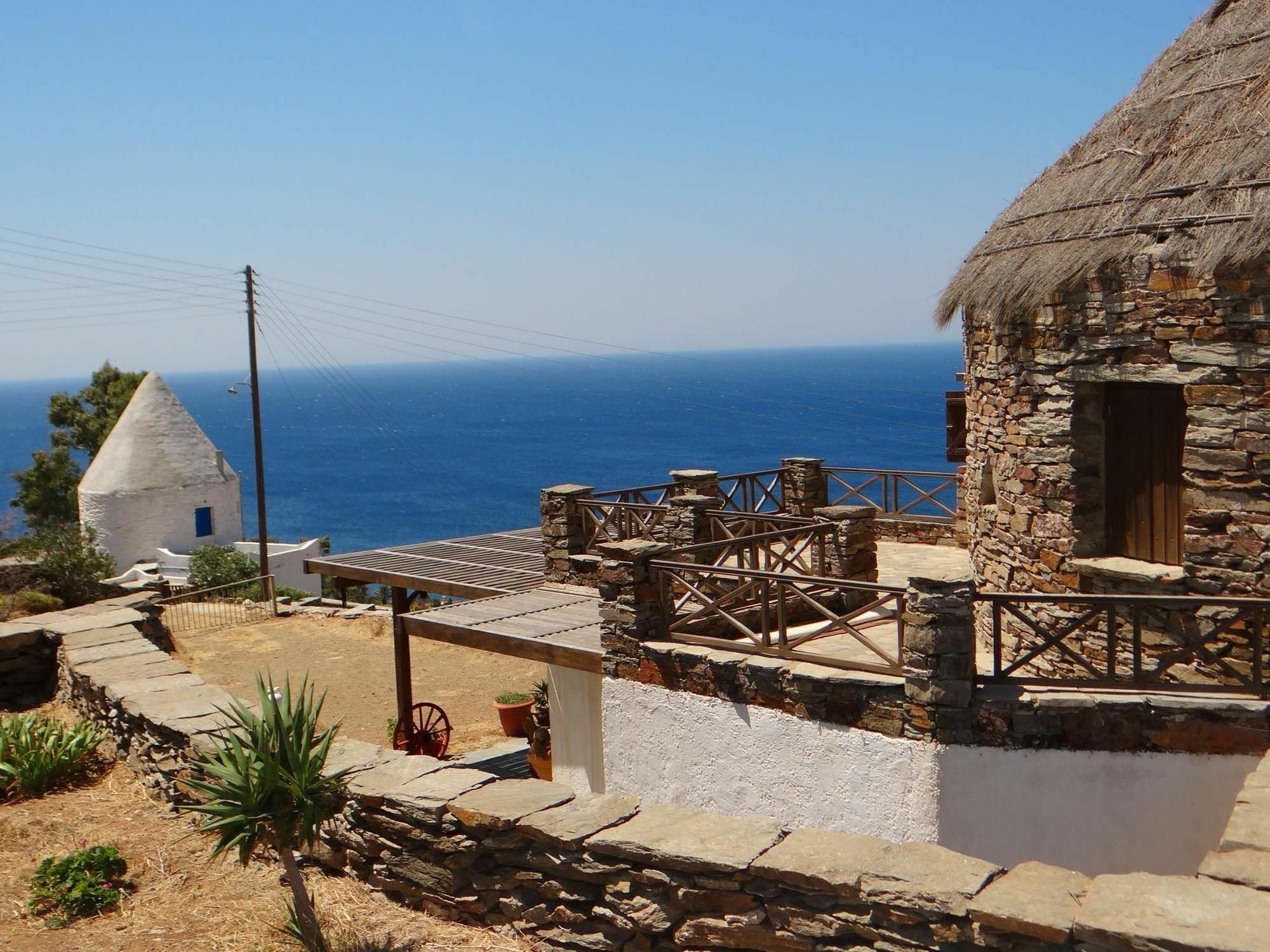 The Stone Windmill Villa Koundouros Exterior photo